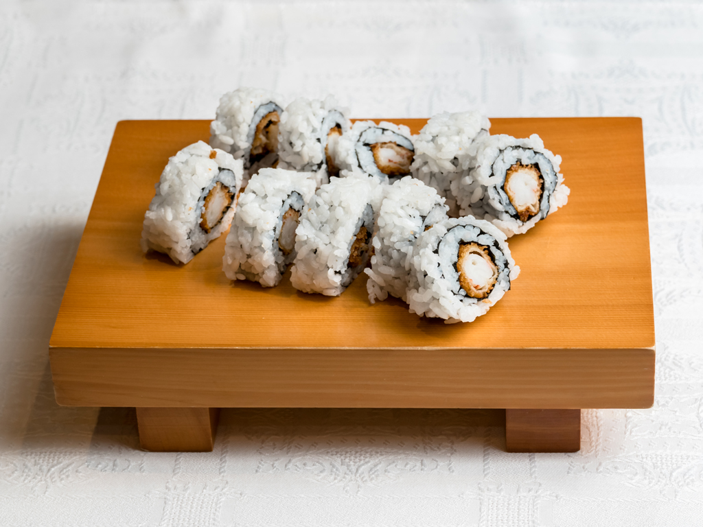 Uramaki Gambón rebozado de Pakita Sushi